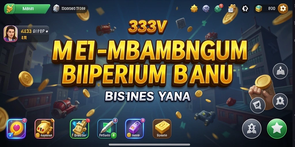 Tampilan gameplay menarik dari 333V dalam mengelola bisnis Tycoon.
