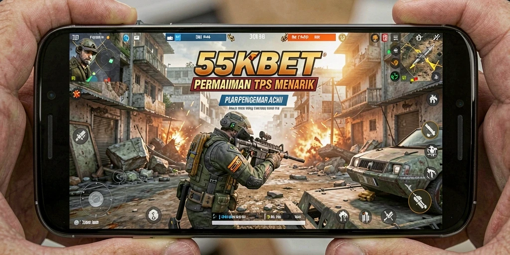 Tangkapan layar dari permainan TPS 55KBET yang penuh aksi.