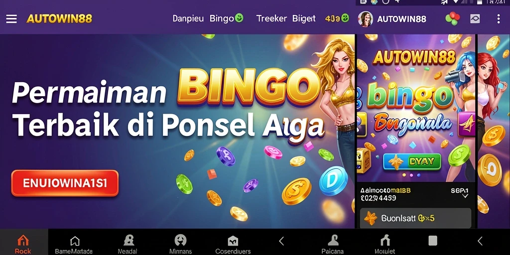 Tampilan gameplay seru dalam AUTOWIN88 yang penuh dengan tantangan Bingo.