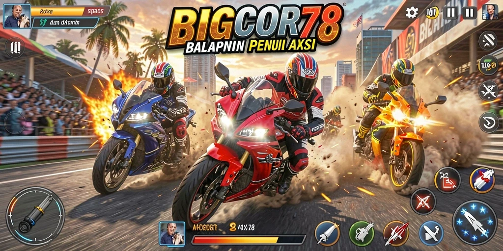 Tampilan menarik dari gameplay BIGCOR78 yang mendebarkan.