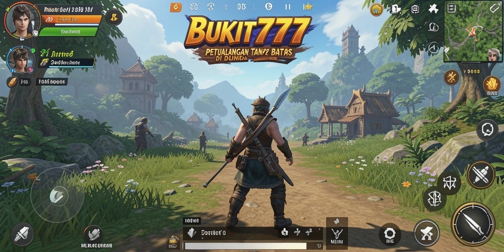 Gameplay seru BUKIT777 dalam dunia terbuka yang mempesona.