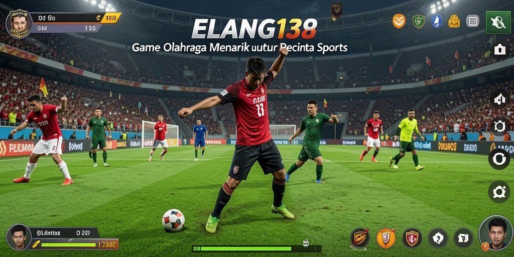 Tampilan menarik dari gameplay olahraga ELANG138 yang penuh aksi.