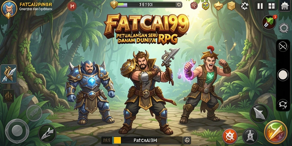 Tampilan luar biasa dari gameplay RPG di FATCAI99.