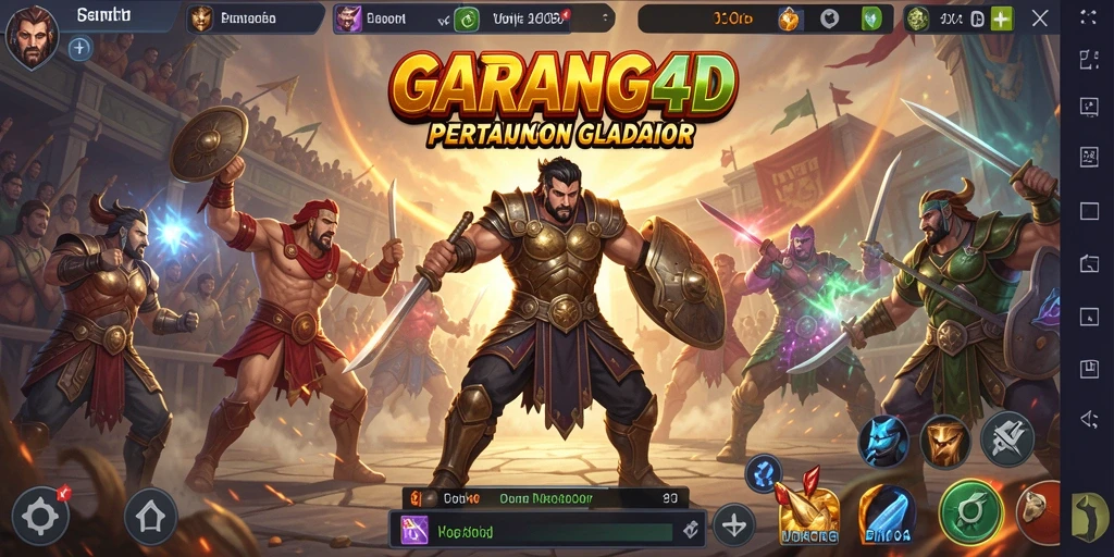 Tampilan gameplay GARANG4D yang seru dan intens dalam pertempuran.