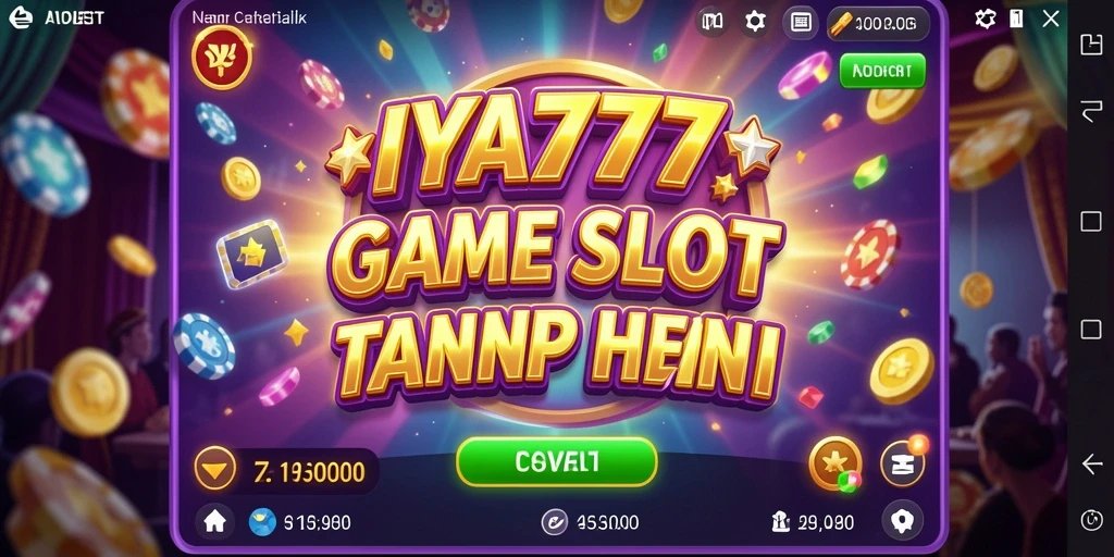 Tampilan gameplay IYA777 yang seru dan dinamis.