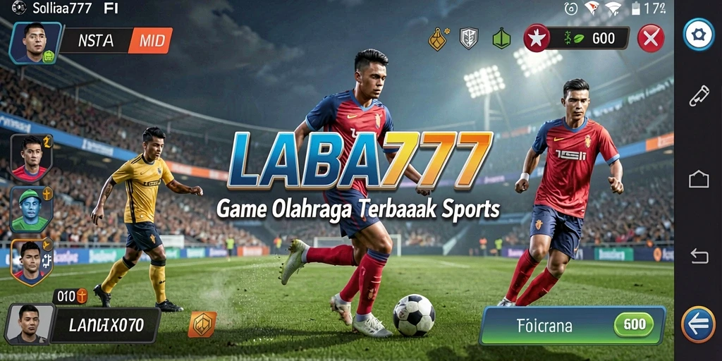Tampilan gameplay LABA777 yang menarik dan penuh aksi olahraga.