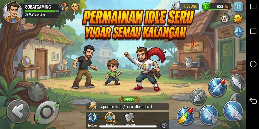 Tampilan gameplay SOBATGAMING yang seru dan menarik.