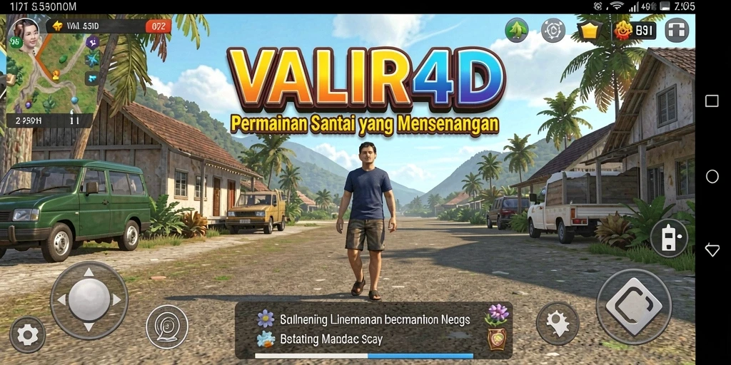 Gameplay seru dan santai di VALIR4D.
